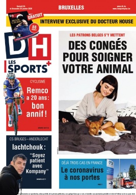 La Dernière Heure/Les Sports N°20200125 du 25 janvier 2020 à télécharger sur iPad