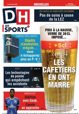 La Dernière Heure/Les Sports N°20200123 du 23 janvier 2020 à télécharger sur iPad