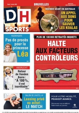 La Dernière Heure/Les Sports N°20200107 du 07 janvier 2020 à télécharger sur iPad