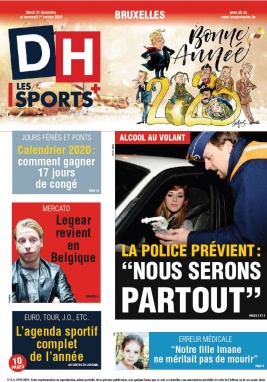 La Dernière Heure/Les Sports N°20191231 du 31 décembre 2019 à télécharger sur iPad