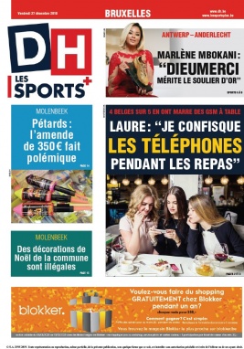 La Dernière Heure/Les Sports N°20191227 du 27 décembre 2019 à télécharger sur iPad