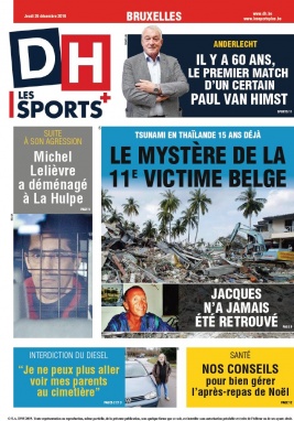 La Dernière Heure/Les Sports N°20191226 du 26 décembre 2019 à télécharger sur iPad