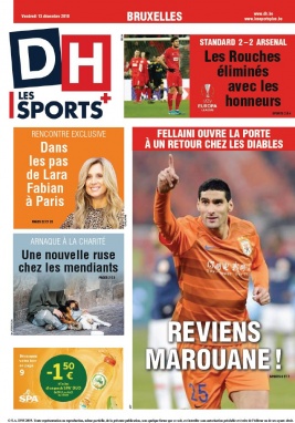 La Dernière Heure/Les Sports N°20191213 du 13 décembre 2019 à télécharger sur iPad