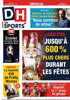 La Dernière Heure/Les Sports N°20191116 du 16 novembre 2019 à télécharger sur iPad