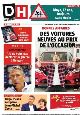 La Dernière Heure/Les Sports N°20190904 du 04 septembre 2019 à télécharger sur iPad