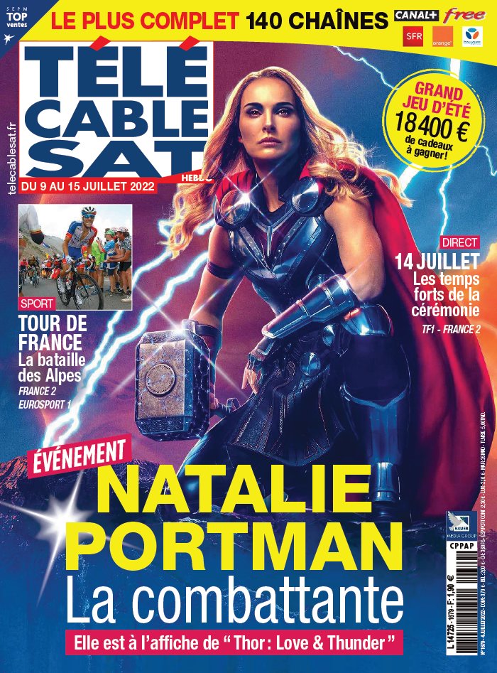 Télécâble Sat Hebdo N°1679 du 04 juillet 2022 à télécharger sur iPad