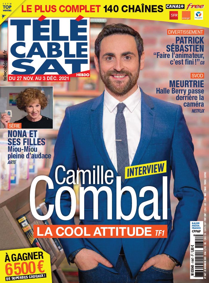 Télécâble Sat Hebdo N°1647 du 22 novembre 2021 à télécharger sur iPad Télécâble Sat Hebdo N°1647 du 22 novembre 2021 à télécharger sur iPad