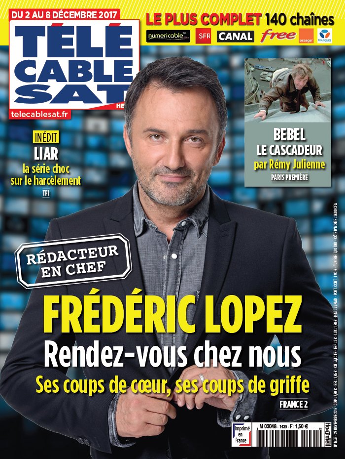 Télécâble Sat Hebdo N°1439 du 27 novembre 2017 à télécharger sur iPad Télécâble Sat Hebdo N°1439 du 27 novembre 2017 à télécharger sur iPad