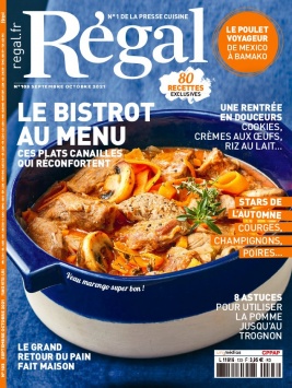Régal 02 septembre 2021 Abonnement Régal Pas Cher avec le BOUQUET À LA CARTE ePresse.fr