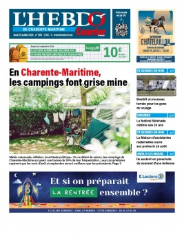 Lisez L'Hebdo de Charente Maritime du 25 juillet 2024 sur ePresse.fr