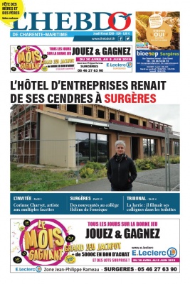 L'Hebdo de Charente Maritime N°1124 du 16 mai 2019 à télécharger sur iPad