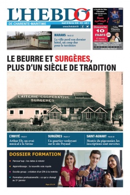 L'Hebdo de Charente Maritime N°1113 du 28 février 2019 à télécharger sur iPad