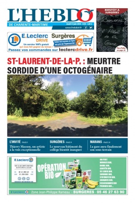 L'Hebdo de Charente Maritime N°1128 du 13 juin 2019 à télécharger sur iPad
