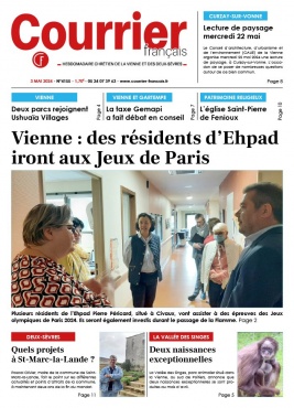 Courrier Français N°4155 du 03 mai 2024 à télécharger sur iPad