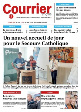 Lisez Courrier Français - Courrier français de le Vienne et des Deux-Sèvres du 19 avril 2024 sur ePresse.fr
