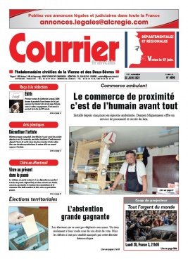 Courrier Français N°4006 du 25 juin 2021 à télécharger sur iPad