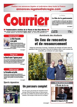 Courrier Français N°3996 du 16 avril 2021 à télécharger sur iPad