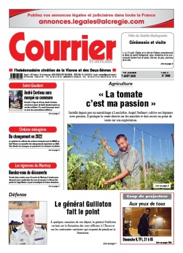 Courrier Français N°3960 du 07 août 2020 à télécharger sur iPad