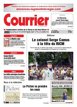 Courrier Français N°3958 du 24 juillet 2020 à télécharger sur iPad