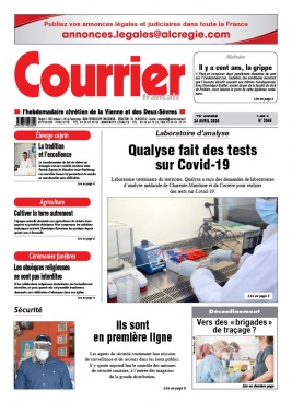 Courrier Français N°3945 du 24 avril 2020 à télécharger sur iPad