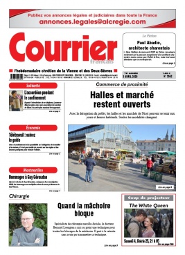 Courrier Français N°3942 du 03 avril 2020 à télécharger sur iPad