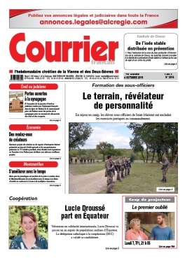 Courrier Français N°3916 du 04 octobre 2019 à télécharger sur iPad
