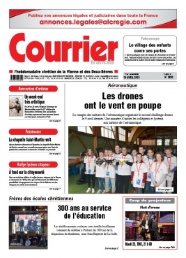Courrier Français N°3892 du 19 avril 2019 à télécharger sur iPad