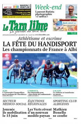 Le Tarn Libre 11 juin 2021 Lisez Le Tarn Libre du 11 juin 2021 sur ePresse.fr