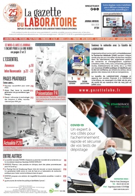 La Gazette du Laboratoire N°264 du 01 mai 2020 à télécharger sur iPad