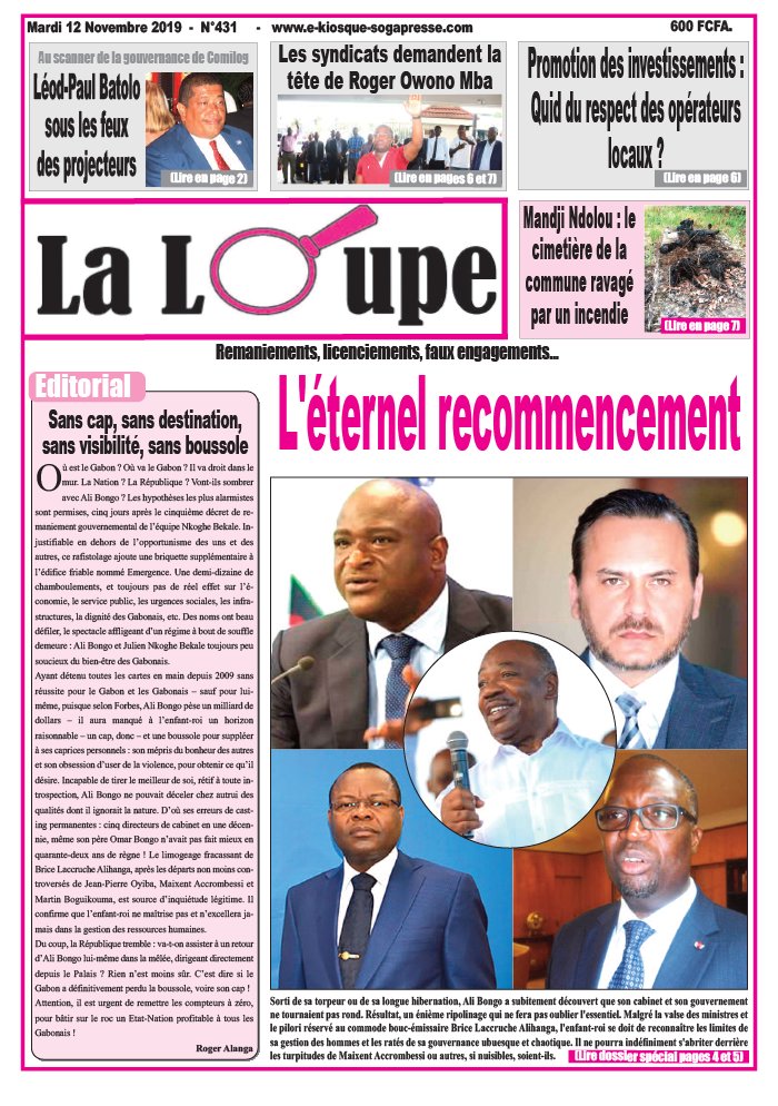 La Loupe 12 novembre 2019 Abonnement La Loupe Pas Cher avec le BOUQUET ePresse.fr