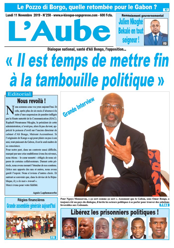 L'Aube 15 avril 2019 Abonnement L'Aube Pas Cher avec le BOUQUET ePresse.fr