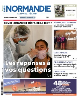 Paris-Normandie N°20200930 du 30 septembre 2020 à télécharger sur iPad