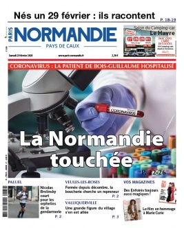 Paris-Normandie N°20200229 du 29 février 2020 à télécharger sur iPad