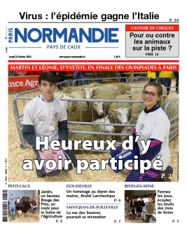 Paris-Normandie N°20200224 du 24 février 2020 à télécharger sur iPad