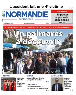 Paris-Normandie N°20200123 du 23 janvier 2020 à télécharger sur iPad