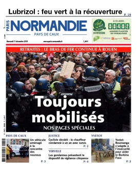 Paris-Normandie N°20191211 du 11 décembre 2019 à télécharger sur iPad