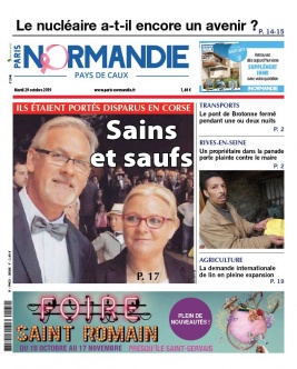 Paris-Normandie N°20191029 du 29 octobre 2019 à télécharger sur iPad