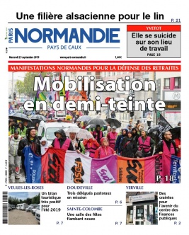 Paris-Normandie N°20190925 du 25 septembre 2019 à télécharger sur iPad