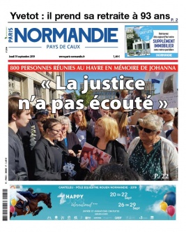 Paris-Normandie N°20190919 du 19 septembre 2019 à télécharger sur iPad