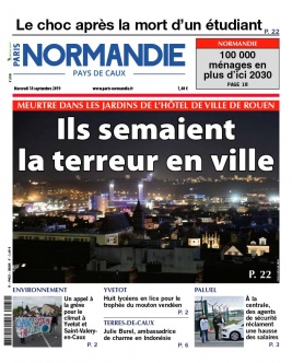 Paris-Normandie N°20190918 du 18 septembre 2019 à télécharger sur iPad