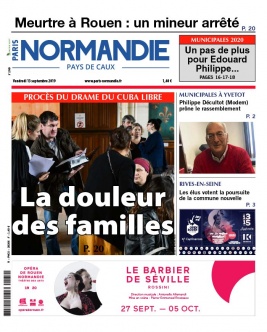 Paris-Normandie N°20190913 du 13 septembre 2019 à télécharger sur iPad