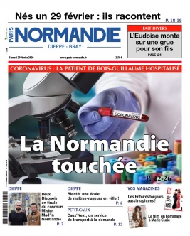 Paris-Normandie N°20200229 du 29 février 2020 à télécharger sur iPad