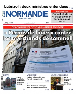 Paris-Normandie N°20200116 du 16 janvier 2020 à télécharger sur iPad