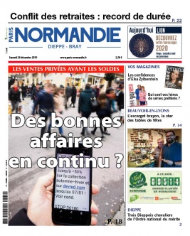 Paris-Normandie N°20191228 du 28 décembre 2019 à télécharger sur iPad