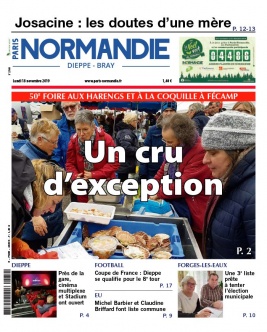 Paris-Normandie N°20191118 du 18 novembre 2019 à télécharger sur iPad