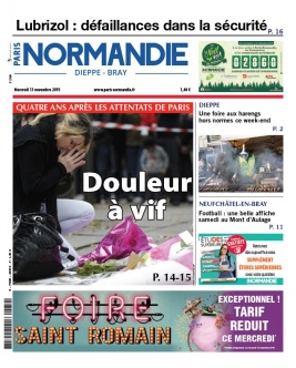 Paris-Normandie N°20191113 du 13 novembre 2019 à télécharger sur iPad