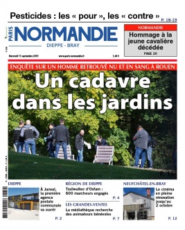 Paris-Normandie N°20190911 du 11 septembre 2019 à télécharger sur iPad