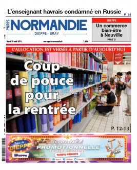 Paris-Normandie N°20190820 du 20 août 2019 à télécharger sur iPad