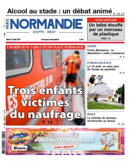 Paris-Normandie N°20190813 du 13 août 2019 à télécharger sur iPad
