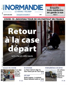 Paris-Normandie N°20201029 du 29 octobre 2020 à télécharger sur iPad